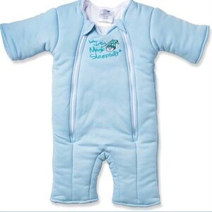Baby Merlin's Magic Sleepsuit - Blue